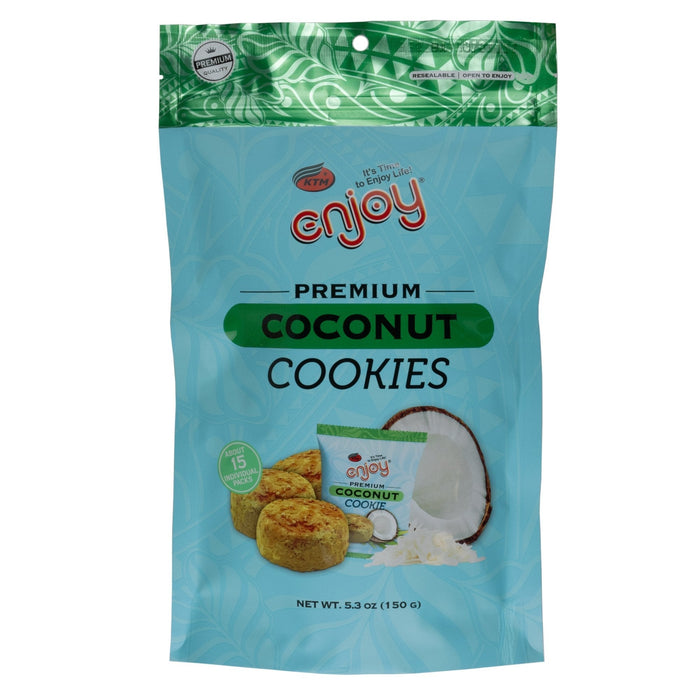 Enjoy Brand - Coconut Cookies 5.3oz - Food - Leilanis Attic