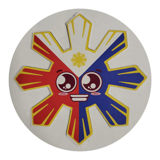 Filipino Star Face Sticker - sticker - Leilanis Attic