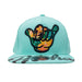 Floral Shaka Aloha Bill SnapBack Hat - Hat - Leilanis Attic