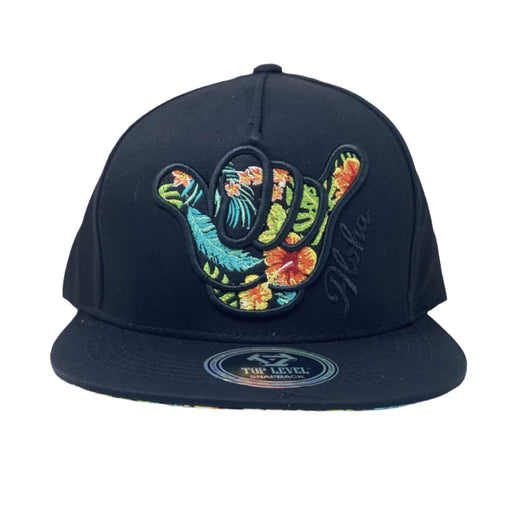 Floral Shaka Aloha SnapBack Hat - Hat - Leilanis Attic
