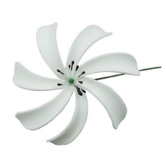 Foam Tiare Flower Hair Pick - Hair Accessories - Leilanis Attic