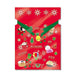 Foil Drawstring Gift Bag 3 - PK LG, Festive Local Grindz - Gift Bag - Leilanis Attic