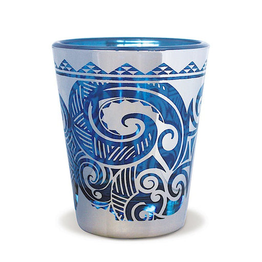 Foil Short Shot Glass, Tribal Swirl - Shot Glasses - Leilanis Attic