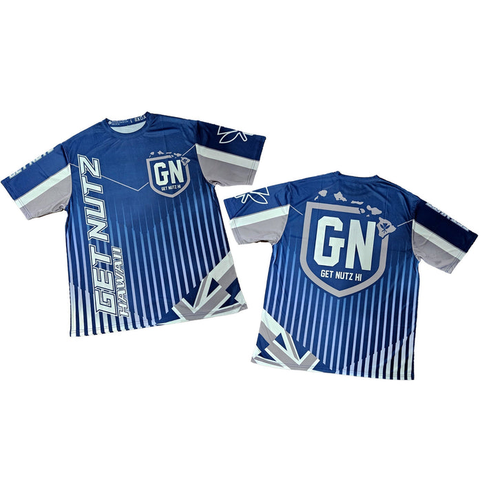 Get Nutz Hawaiian Flag Stripe Jersey - Baseball Jersey - Leilanis Attic