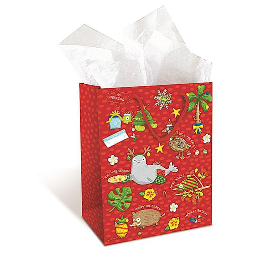 Gift Bag “Festive Friends”, Medium - Gift Bag - Leilanis Attic