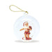 Glass Globe Ornament, Surfing Santa - Ornament - Leilanis Attic