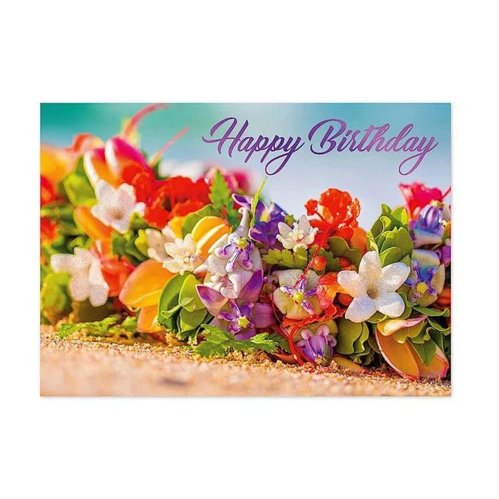 Greeting Card, Birthday "Haku Lei” - Greeting Card - Leilanis Attic