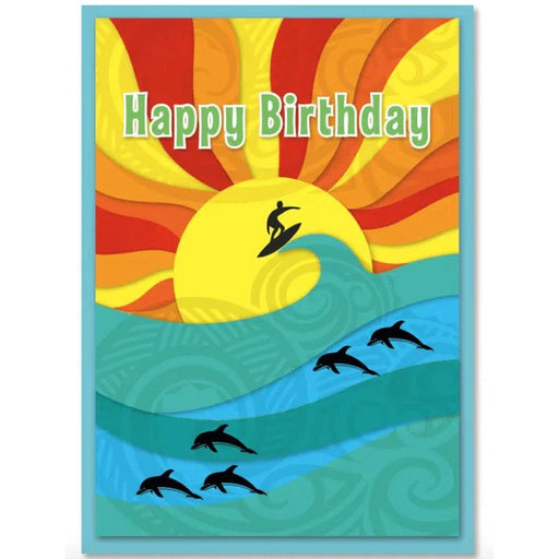 Greeting Card, “Birthday Swell” - Greeting Card - Leilanis Attic