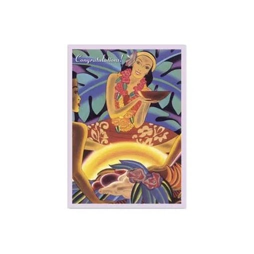 Greeting Card, Congratulations "Luau" - Greeting Card - Leilanis Attic