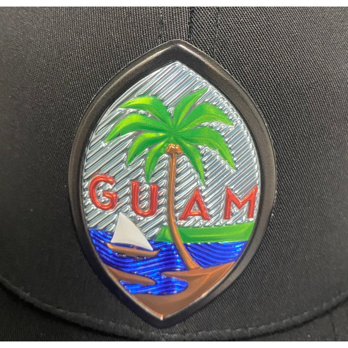 Guam 3D Seal Snapback Hat - Leilanis Attic