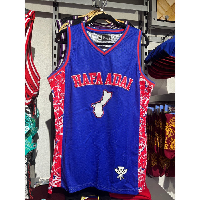 Guam Basketball Jersey, Blue, KUA Brand - Baseball Jersey - Leilanis Attic