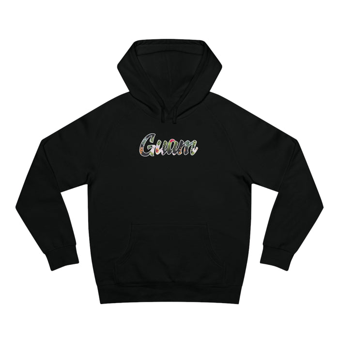 Guam Black Floral Hoodie - Unisex - Hoodie - Leilanis Attic