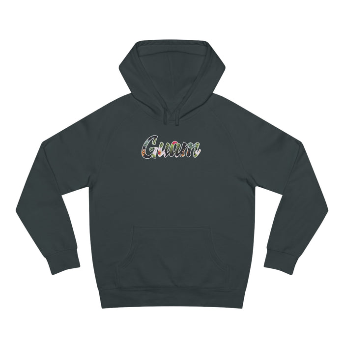 Guam Black Floral Hoodie - Unisex - Hoodie - Leilanis Attic