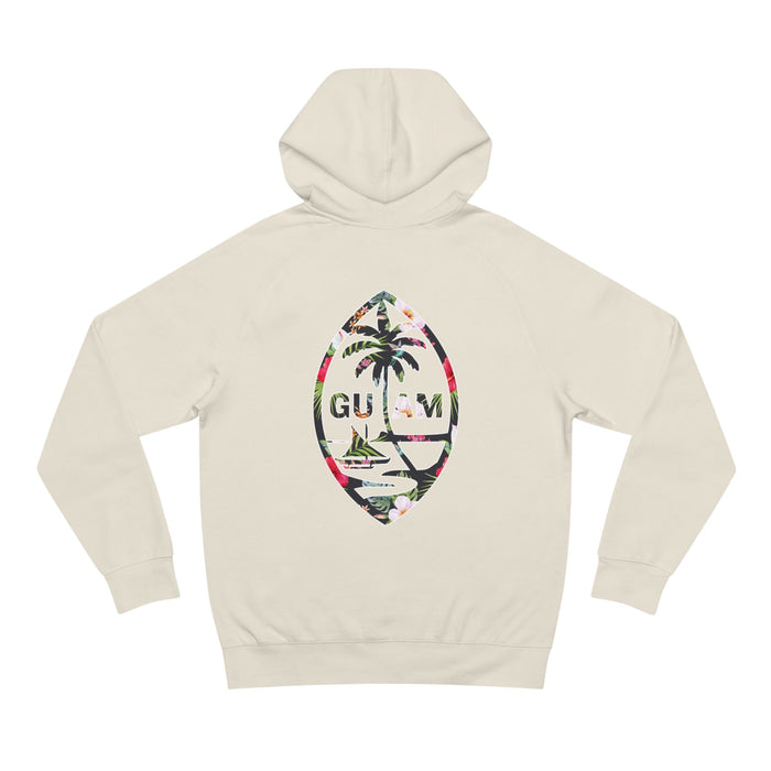 Guam Black Floral Hoodie - Unisex - Hoodie - Leilanis Attic