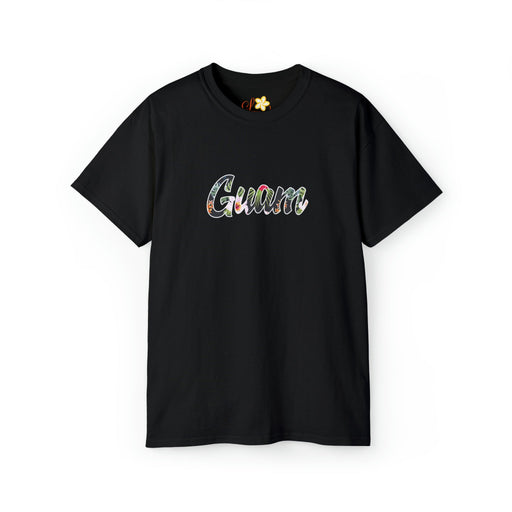 Guam Black Floral T - Shirt - Unisex - T - Shirt - Unisex - Leilanis Attic