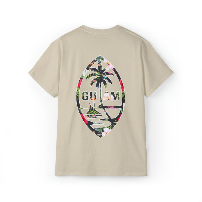 Guam Black Floral T - Shirt - Unisex - T - Shirt - Unisex - Leilanis Attic