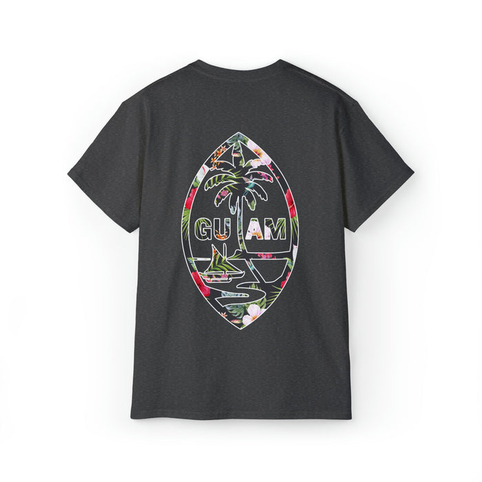 Guam Black Floral T - Shirt - Unisex - T - Shirt - Unisex - Leilanis Attic