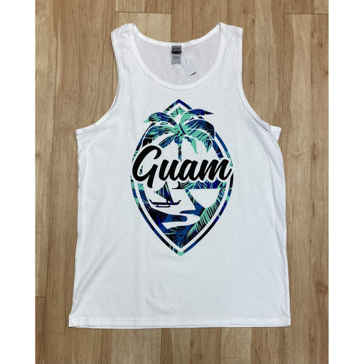 Guam Floral, Mens Tank - Tank - Mens - Leilanis Attic