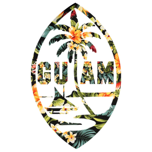 Guam Floral Sticker - sticker - Leilanis Attic