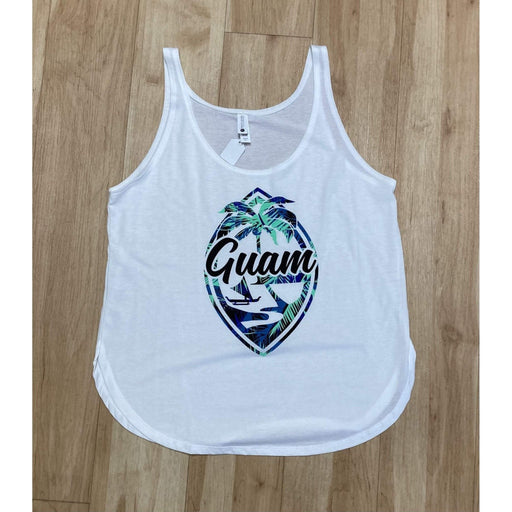 Guam Floral, Womens Tank - Tank - Womens - Leilanis Attic