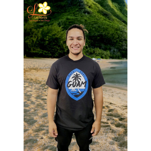 Guam "Hafa Adai" Men's T - Shirt Black - T - Shirt - Mens - Leilanis Attic