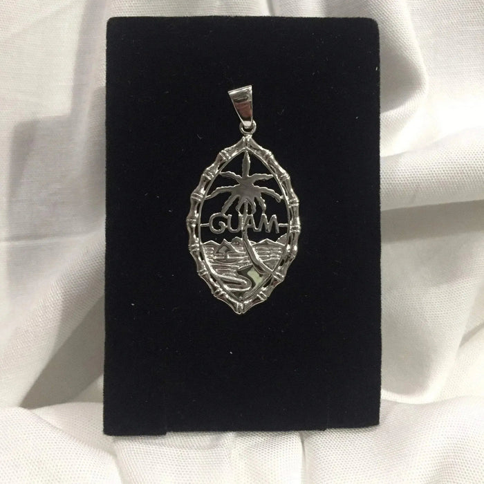 Guam Seal Pendant, Sterling Silver - Pendant - Leilanis Attic