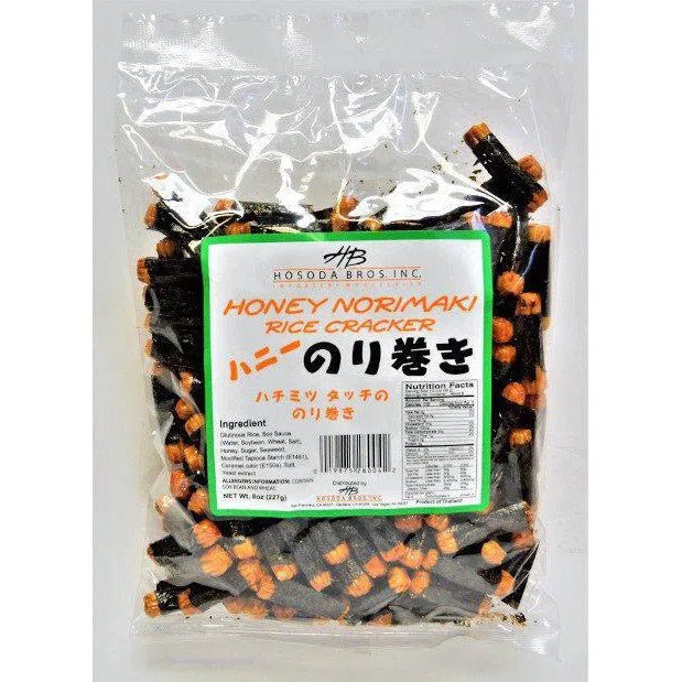 HB Honey Norimaki Rice Cracker 8oz - Food - Leilanis Attic