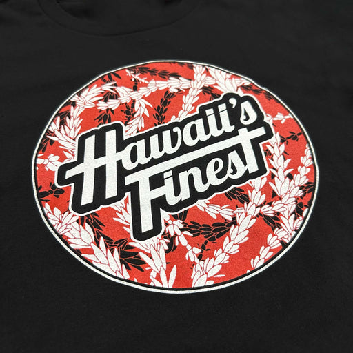 HI FINEST, "Lei Circle Red" Kid's T-Shirt-T-Shirt - Youth-Leilanis Attic