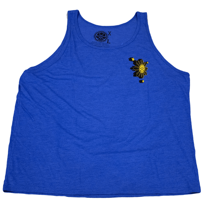 HIC "El Nido", Royal Blue Men's Tank Top - Tank - Mens - Leilanis Attic