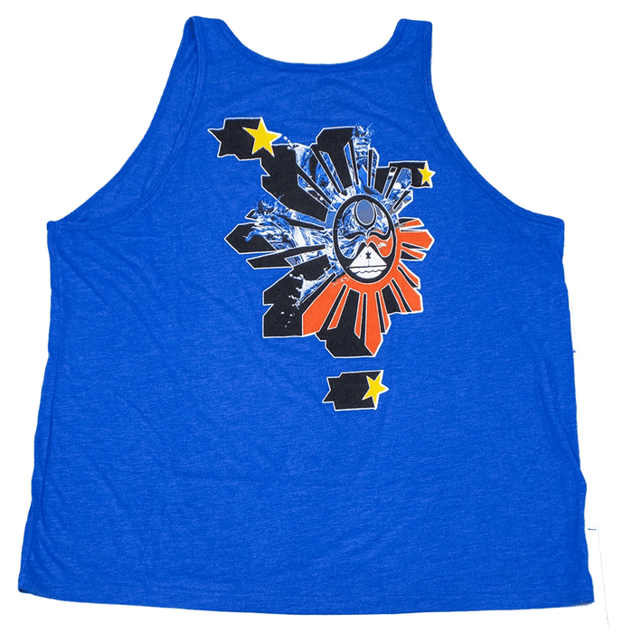 HIC "El Nido", Royal Blue Men's Tank Top - Tank - Mens - Leilanis Attic