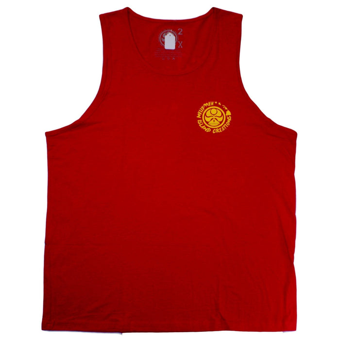 HIC "Respect Aloha", Red Men's Tank Top - Tank - Mens - Leilanis Attic