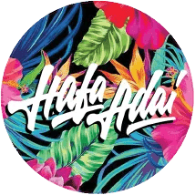 Hafa Adai Floral Circle Sticker - sticker - Leilanis Attic