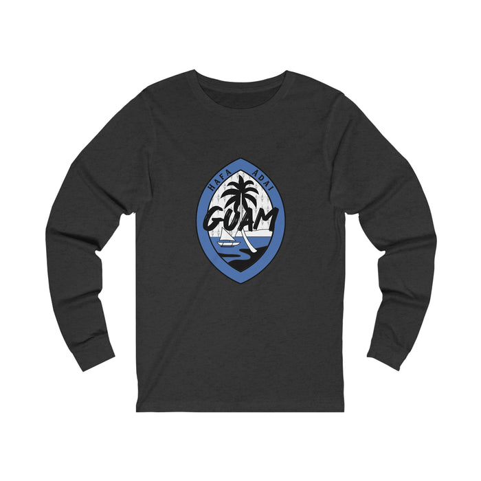 Hafa Adai Guam Seal Crewneck - Unisex - Long - sleeve - Leilanis Attic