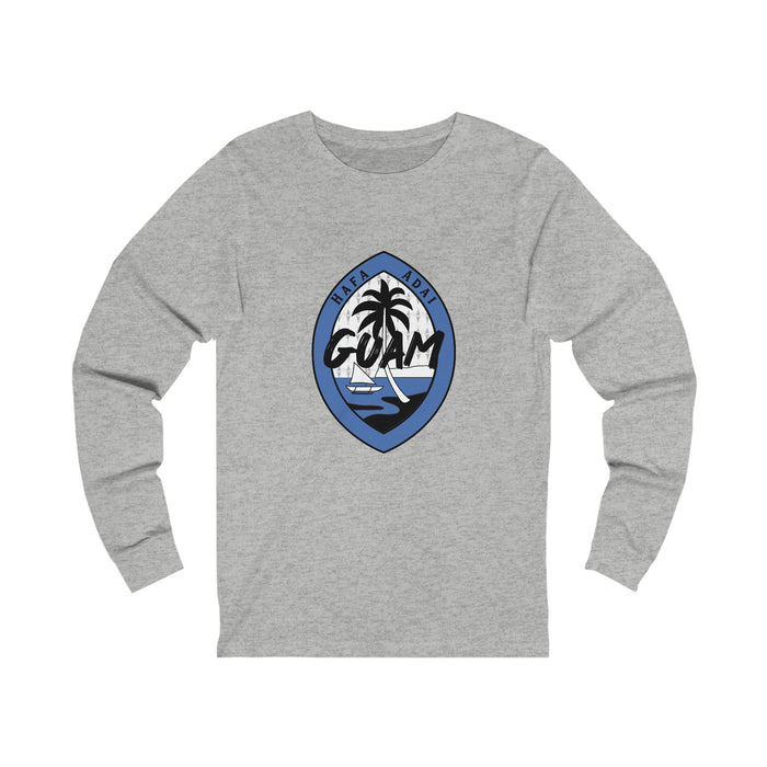 Hafa Adai Guam Seal Crewneck - Unisex - Long - sleeve - Leilanis Attic