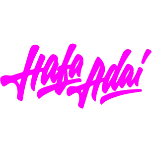 Hafa Adai Script - Sticker - Leilanis Attic