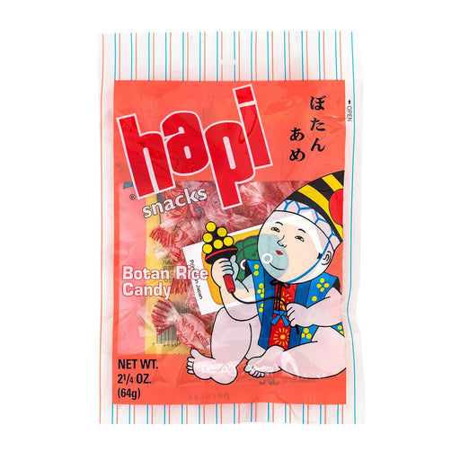 Hapi Botan Rice Candy, 2.25oz - Food - Leilanis Attic