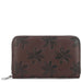 Happy Wahine Chloe Wallet, Tiare Embossed Brown - Black - Wallet - Leilanis Attic