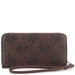 Happy Wahine Kaylee Wallet, Tiare Embossed Brown - Black - Wallet - Leilanis Attic