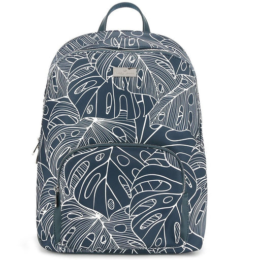 Happy Wahine Ke'olu Large Backpack, Monstera Lines - Navy - Backpack - Leilanis Attic