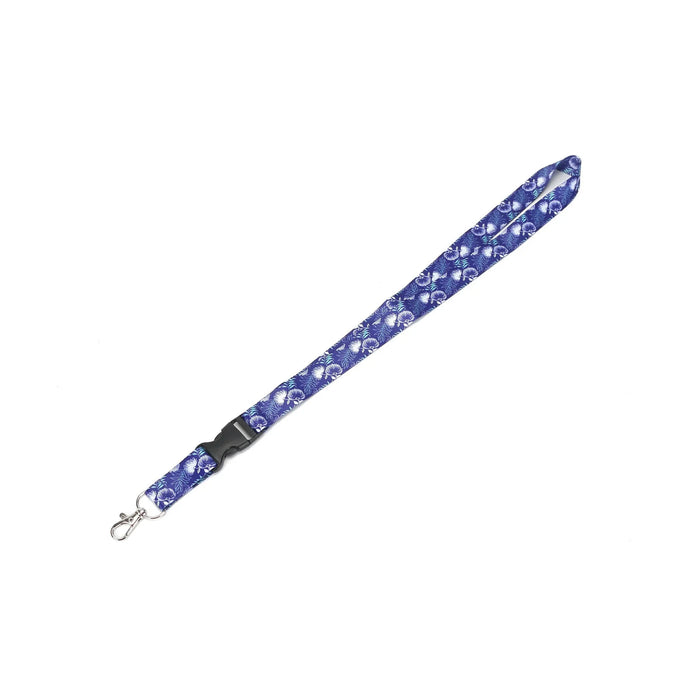 Happy Wahine Lehua Purple Lanyard - Lanyard - Leilanis Attic