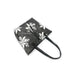 Happy Wahine Reversible Tote Nancy Small Tiare Infinity Black - Purse - Leilanis Attic