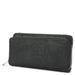 Happy Wahine Wristlet Allison Tiare Infinity Embossed Black - Wallet - Leilanis Attic