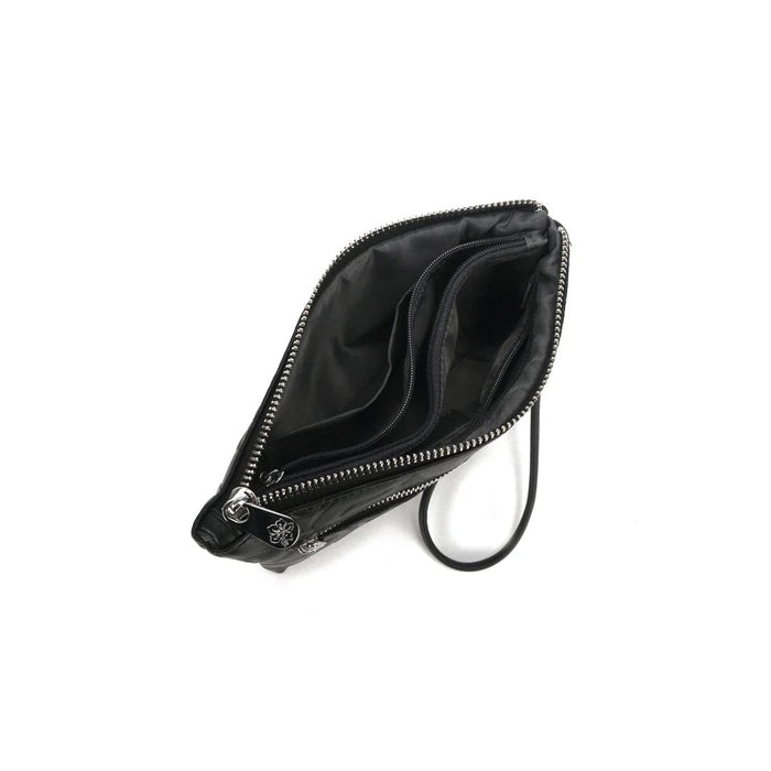 Happy Wahine Wristlet Melody Tiare Infinity Embossed Black - Wallet - Leilanis Attic