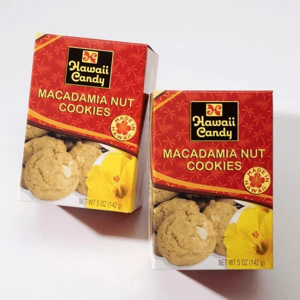 Hawaii Candy Macadamia Nut Cookies, 5 oz. - Food - Leilanis Attic