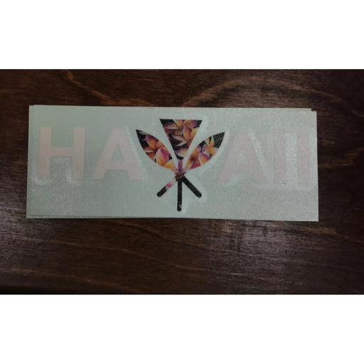 Hawaii Kahili Die Cut Decal - sticker - Leilanis Attic