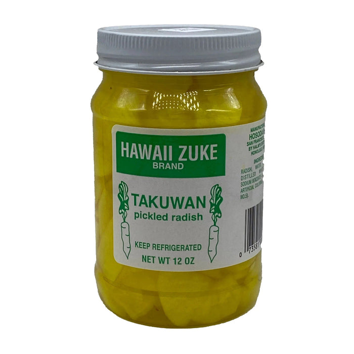 Hawaii Zuke Brand Takuwan Pickled Radish - 12oz - Frozen - Leilanis Attic