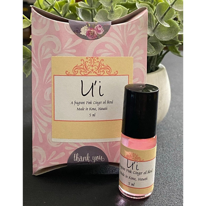 Hawaiian Perfume Oil U'i - Ginger (2 Sizes) - Oil - Leilanis Attic