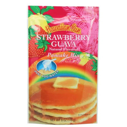 Hawaiian Sun Pancake Mix Strawberry Guava, 6oz - Food - Leilanis Attic