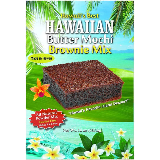 Hawaii’s Best - Butter Mochi Brownie Mix 16oz - Food - Leilanis Attic