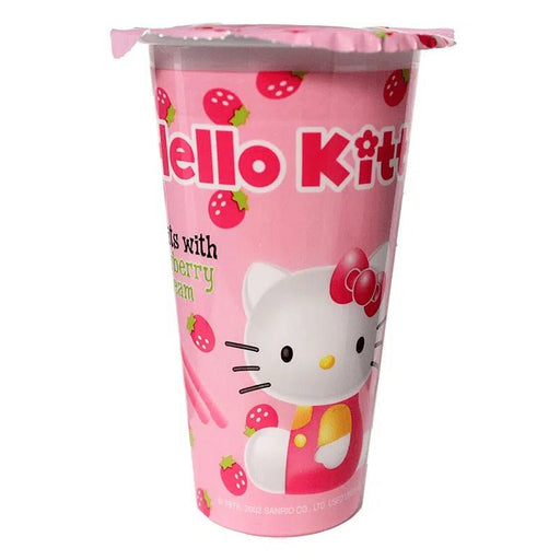 Hello Kitty Strawberry Biscuits 1.76oz - Food - Leilanis Attic